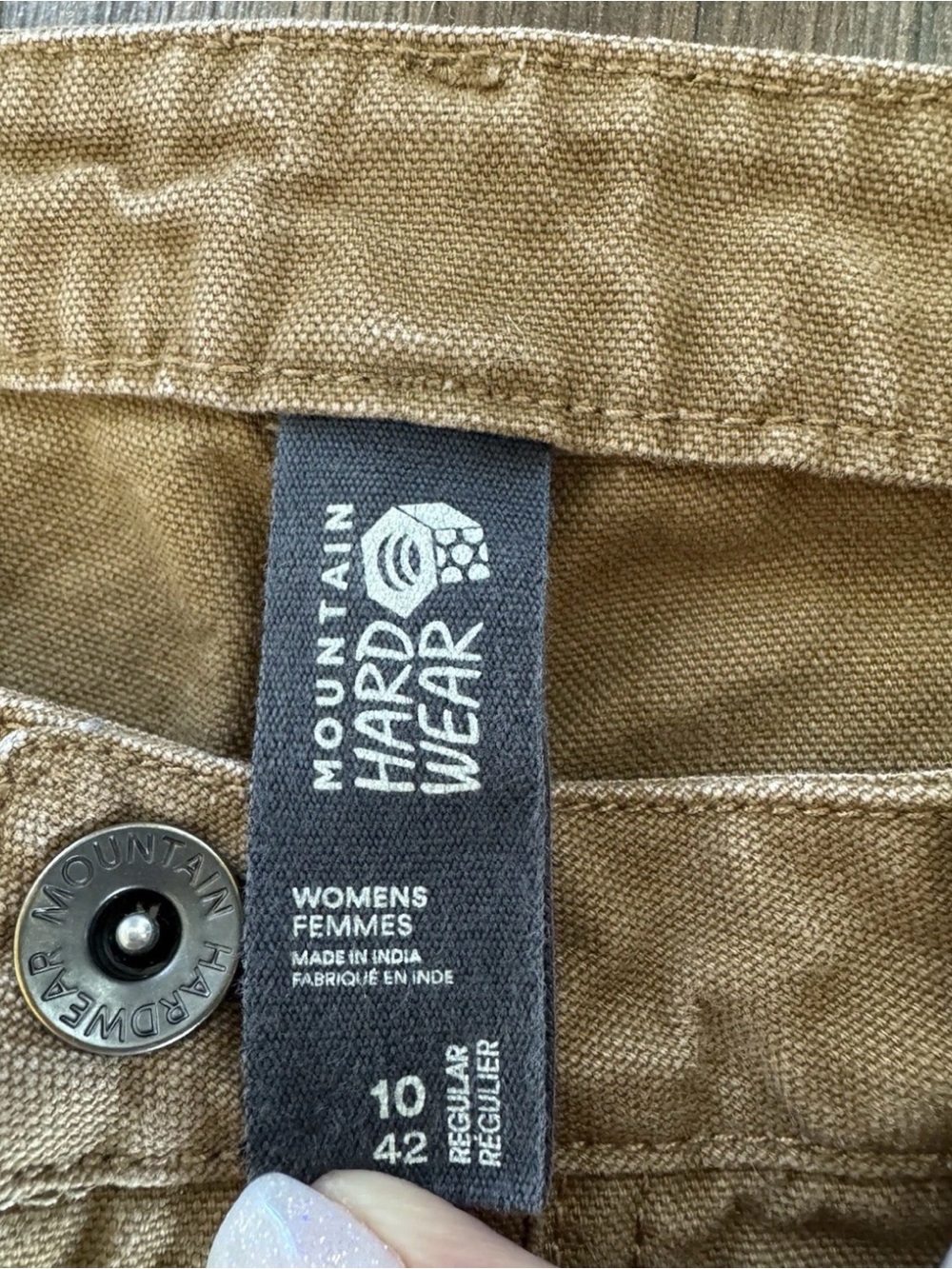 Mountain Hardwear Beige Utility Chinos - Picture 3 of 5